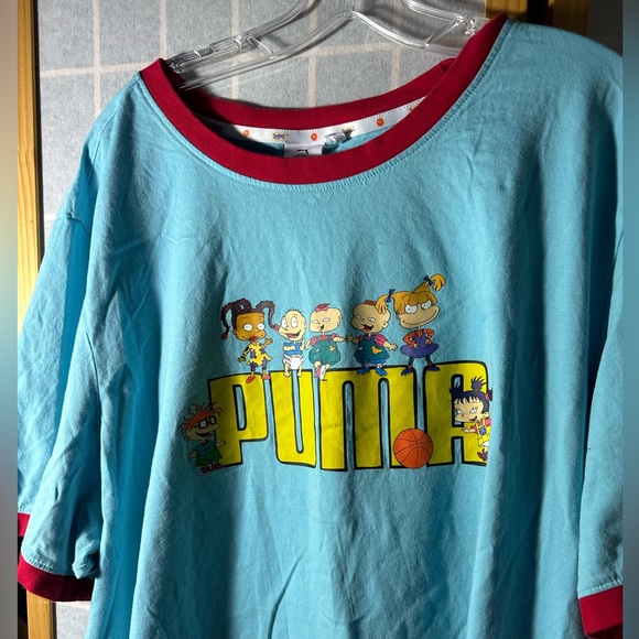 Rugrats oversized puma graphic women’s short sleeve tee - Picture 2 of 4